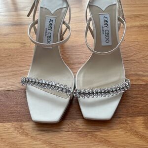 Jimmy Choo Meira Latte Size 38